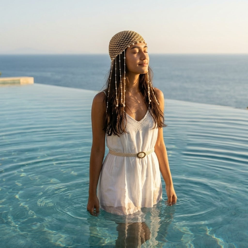 Dorra Pearl Headpiece